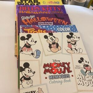 Kids Colouring books, 5 in total